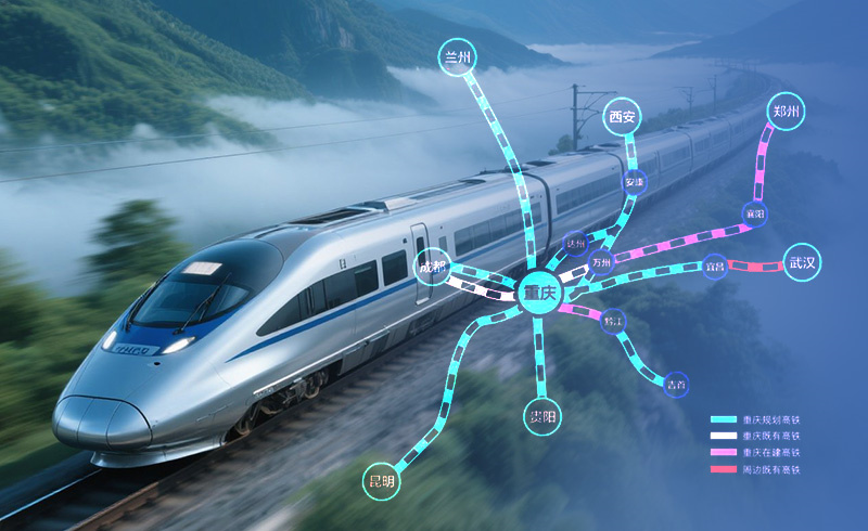 710公海寰宇“米”字型高铁网络